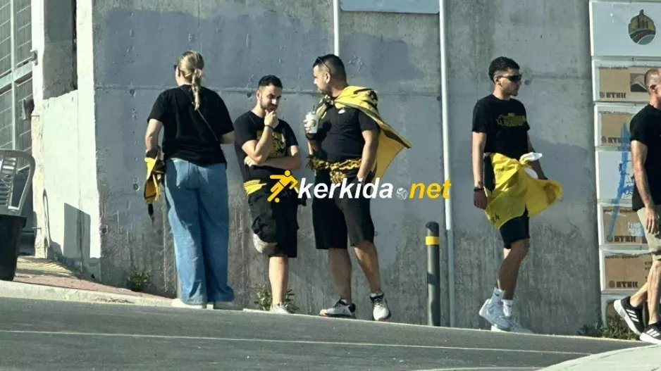 Από... πολύ νωρίς οι ΑΕΚτζήδες! (Φώτος Kerkida)