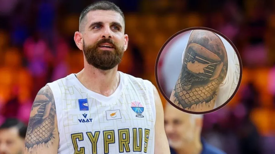 Το εντυπωσιακό τατουάζ του Στυλιανού που κέρδισε το RESPECT/ Η Κύπρος... μέσα στην Ελλάδα!
