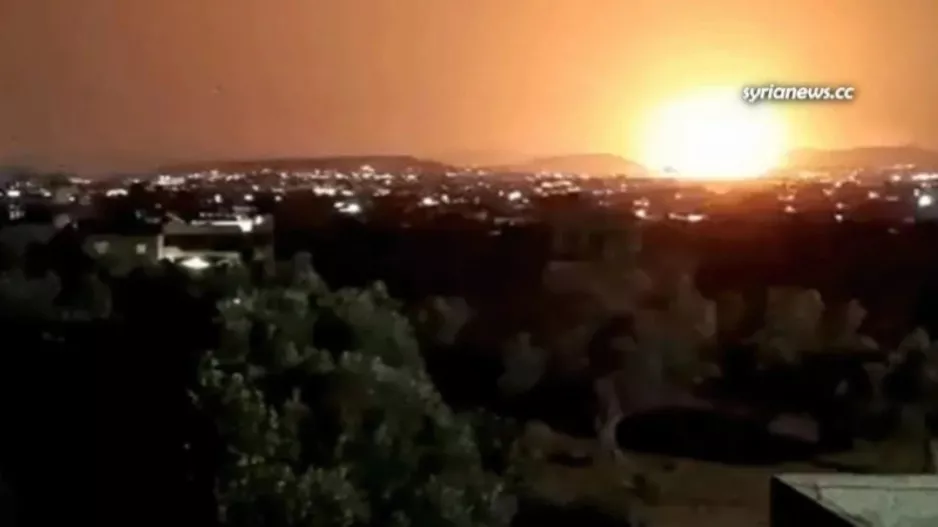 Συντονισμένη επίθεση του Ισραήλ στα προάστια της Δαμασκού