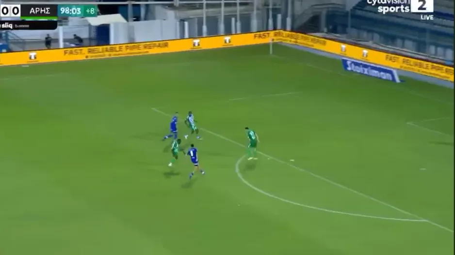 Τσίκινης... ΦΑΣΗ στο 98΄