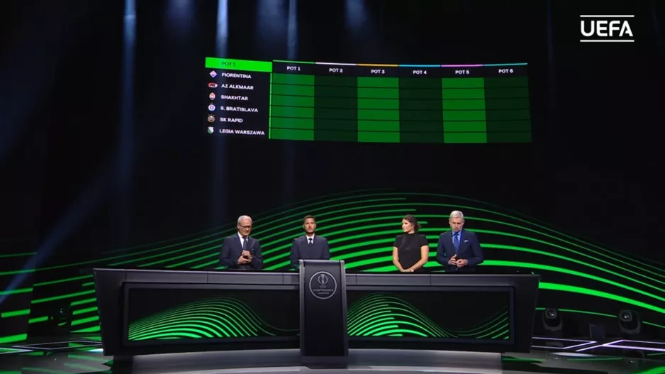 Η κλήρωση της League Phase του Conference League