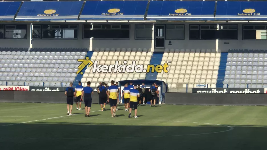 Το ΑΠΟΕΛ στο "ΠΑΠ" (Φώτος Kerkida)