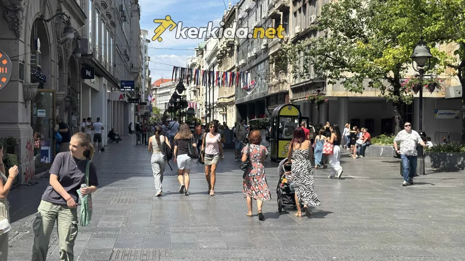 Κίνηση… στο Βελιγράδι (φώτος kerkida)