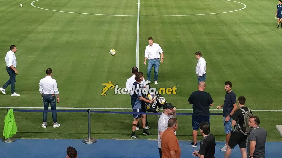 (ΒΙΝΤΕΟ/φώτος kerkida) Έπαιξαν… μπάλα οι διοικούντες στο ΓΣΠ!