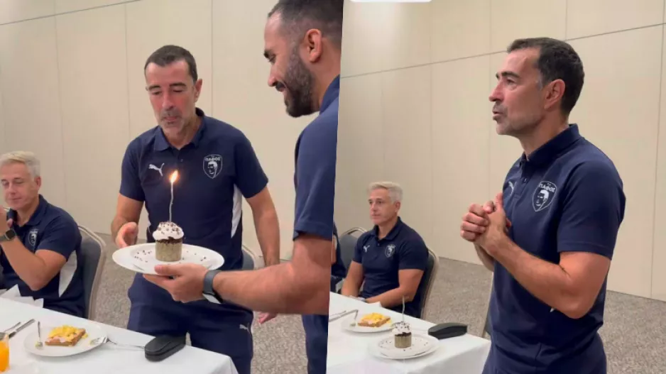 Τούρτα και μήνυμα: "Να κάνουμε κάτι ιστορικό"