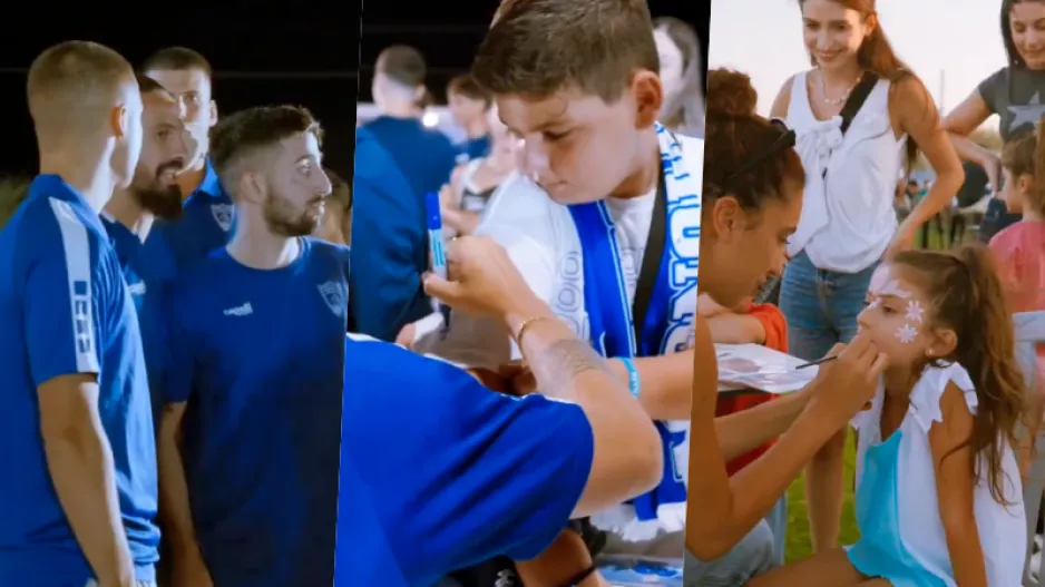 (ΒΙΝΤΕΟ) Το Fan Day της Ομόνοιας Αραδίππου