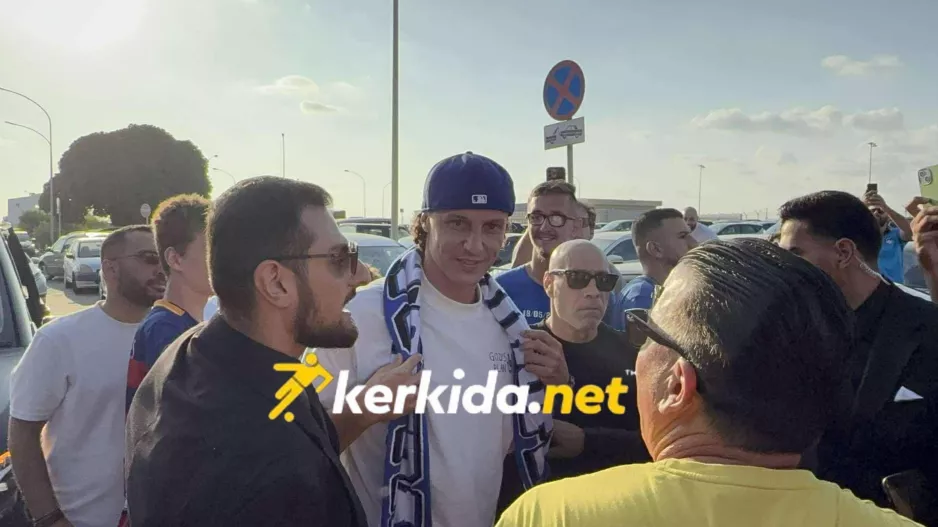 (Βίντεο-Φώτος kerkida) Η υποδοχή των Παφιτών στον Νταβίντ Λουίζ!