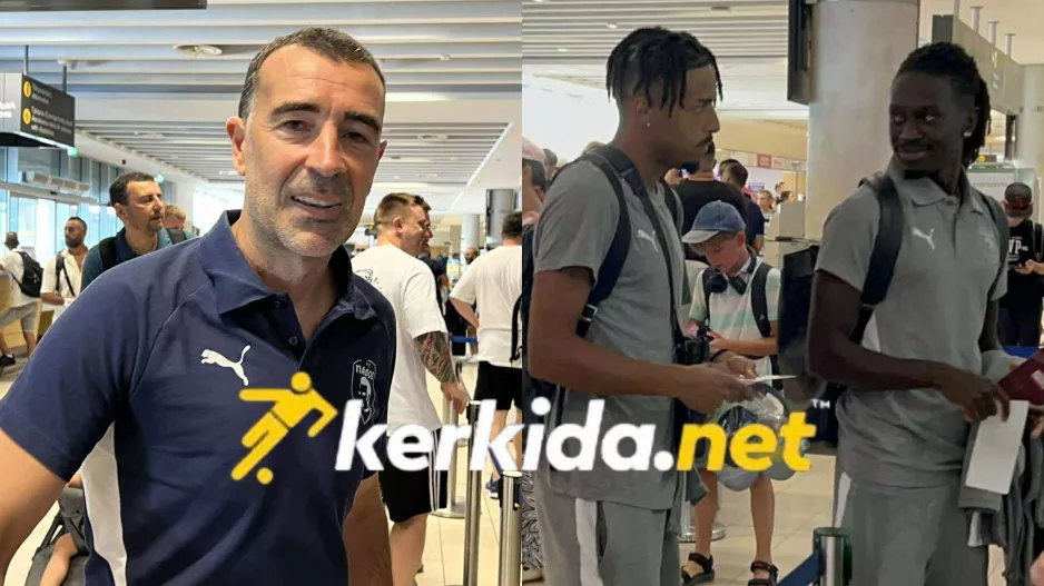 (Φώτος Kerkida) Έφτασε... η αποστολή της Πάφος FC