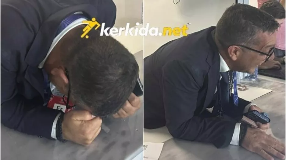 ΕΤΣΙ... πανηγύρισε την ιστορική πρόκριση ο Χάρης!