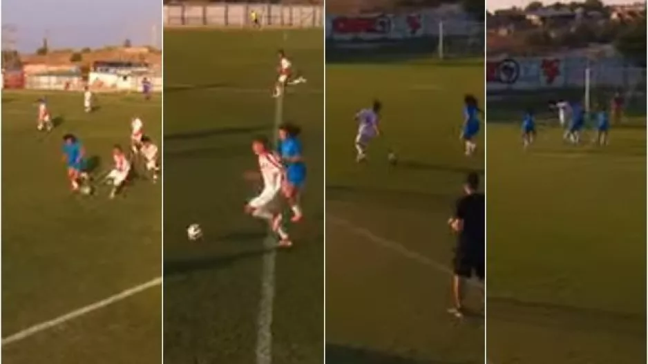 Εντυπωσιακό γκολ ο Παπαθανασίου Junior/ Σλάλομ... πίσω απ' το κέντρο! (Βίντεο)