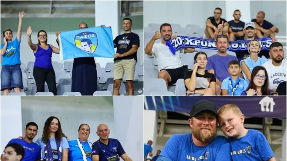 Φωτορεπορτάζ/ Οι Παφίτες... στα πλέι οφ του Τσάμπιονς Λιγκ