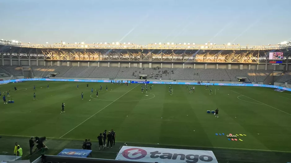 Βίντεο/Η προθέρμανση στο "Αλφαμέγα"