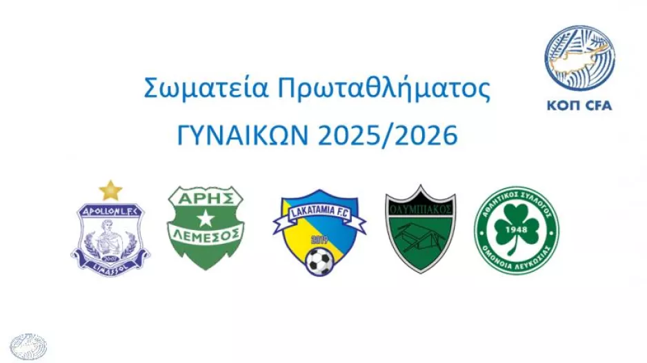 Το πρόγραμμα του Πρωταθλήματος Γυναικών