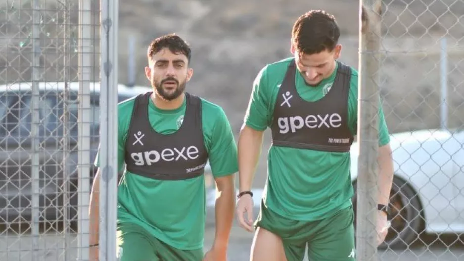 "Πράσινα" κλικς από την προπόνηση