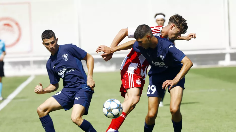 UEFA Youth League- Ήττα για την Πάφο από τον Ολυμπιακό (ΦΩΤΟΣ)