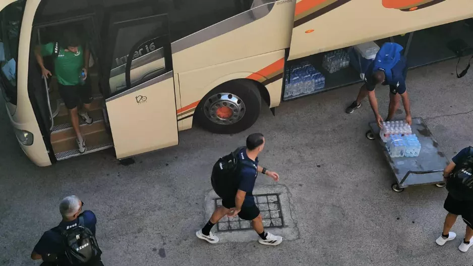 Η άφιξη της αποστολής του Ακρίτα (φώτος)