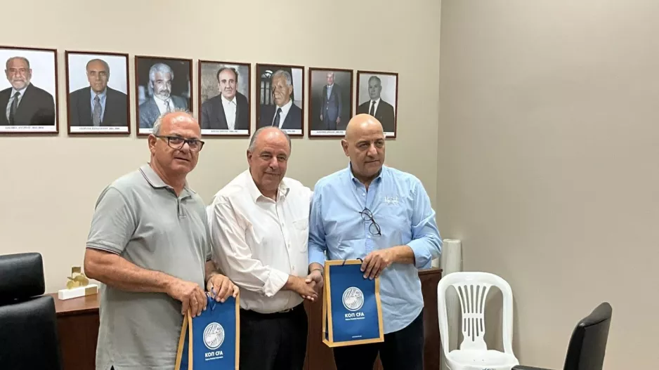 Συνάντηση για το Αθλητικό Κέντρο της ΚΟΠ
