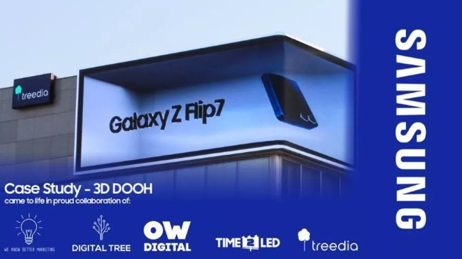 H Samsung Κύπρου παρουσιάζει τη νέα σειρά Galaxy Z με καμπάνια 3D στη Λεμεσό