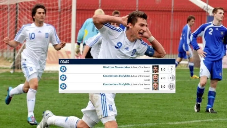 Διαμαντάκος και Σταφυλίδης/ΓΚΟΛ και 3-0 με Κύπρο! (Φώτος)
