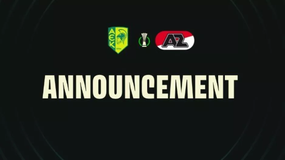 Διασκέψεις και προπονήσεις ενόψει AZ Alkmaar