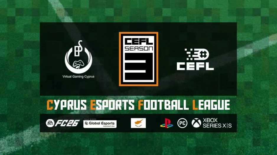 Νέα σεζόν στο Κυπριακό πρωτάθλημα eSports CEFL!