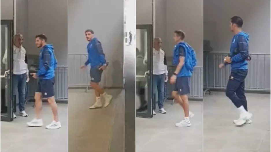 Η άφιξη της αποστολής της Κύπρου στην Raiffeisen Arena (Βίντεο)