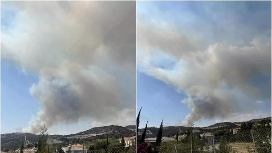 Φωτιά στη Μουτταγιάκα (Φώτος)