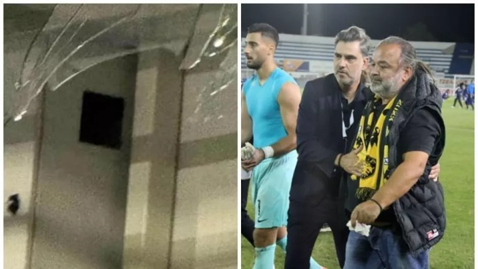 Ξέσπασμα στο μπουθ του Ηλιόπουλου- Έσπασε το τζάμι