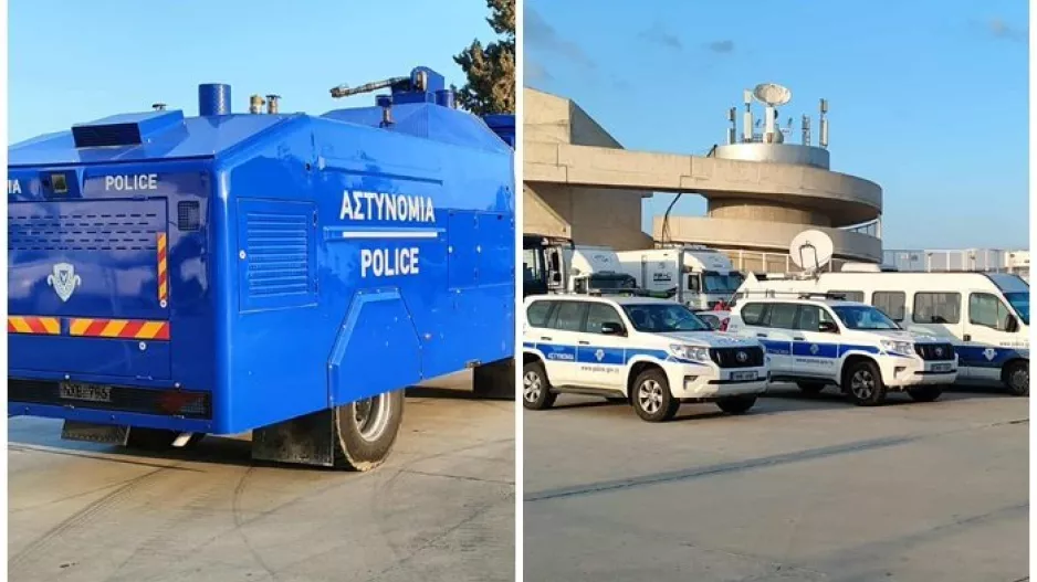 ΦΩΤΟΣ Kerkida-Ισχυρή αστυνομική δύναμη
