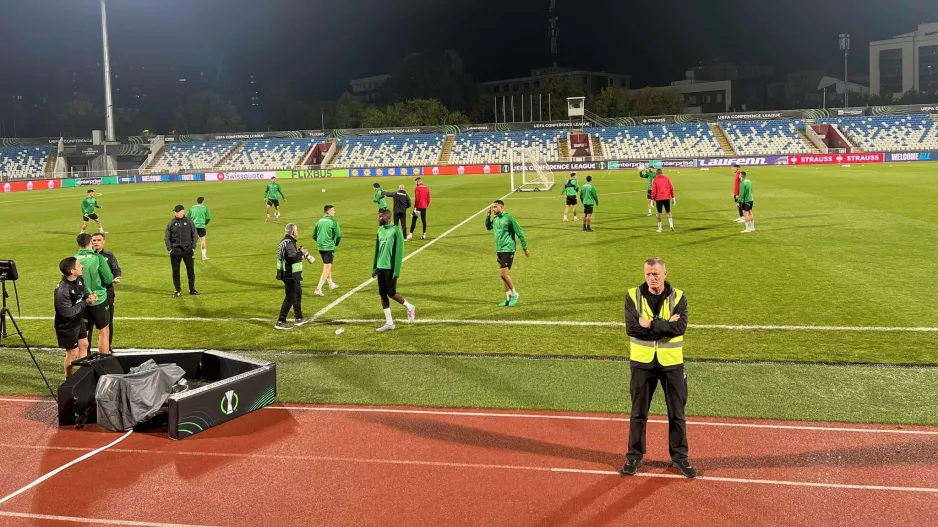 (Βίντεο-Φώτος Kerkida) Η προπόνηση της Ομόνοιας στο "Fadil Vokrri"