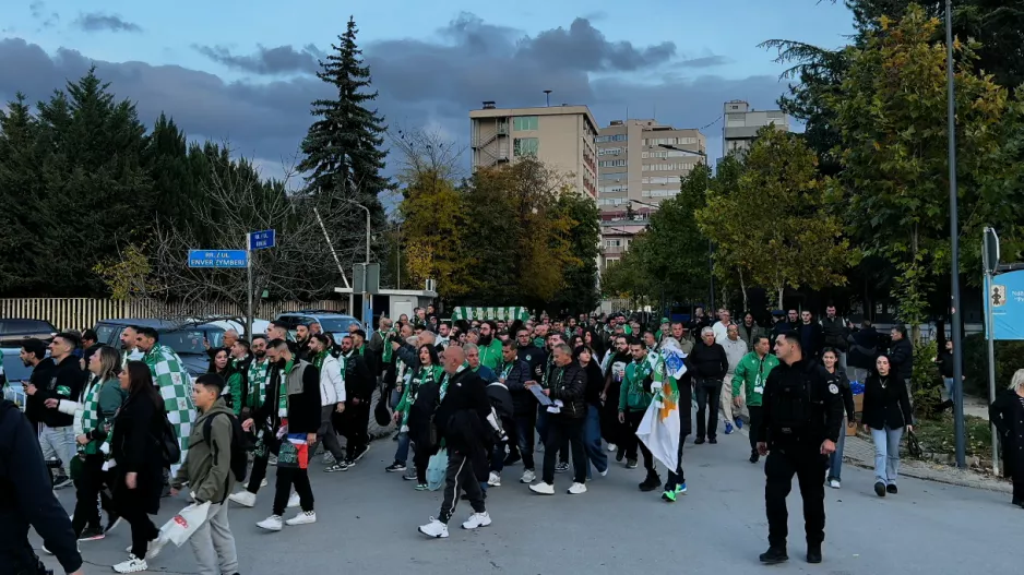 (Βίντεο) Η άφιξη της πορείας του πράσινου λαού