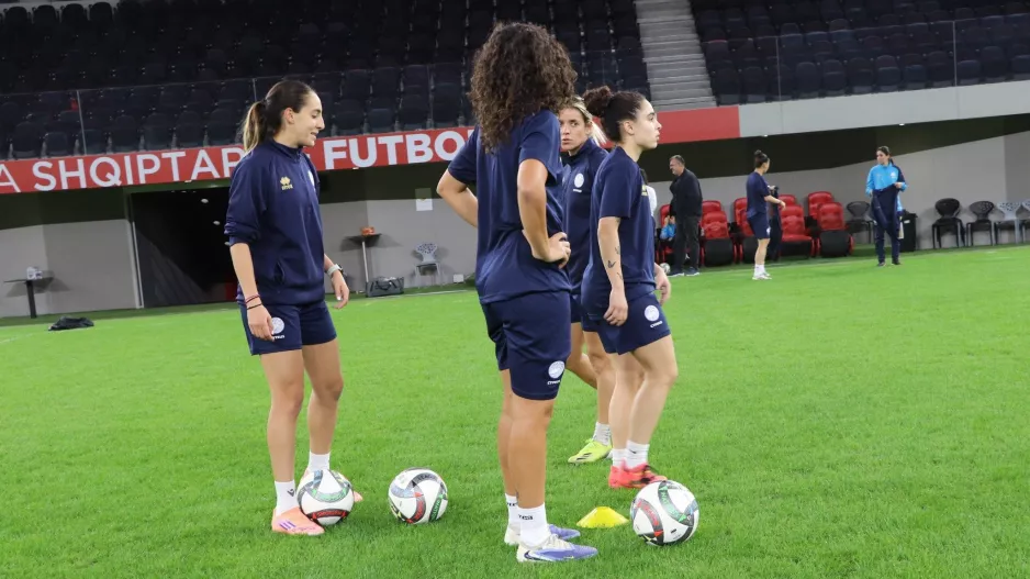 (Φώτος) Προπόνηση στο "Arena Kombëtare"
