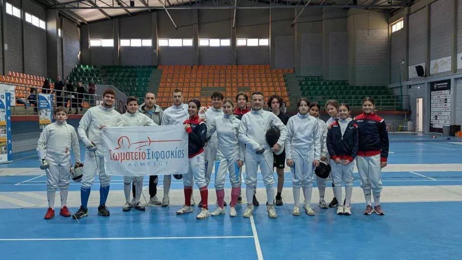 1η Παγκύπρια στη Ξιφασκία η Λεμεσός!
