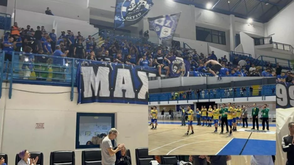 Αποσβολωμένοι οι παίκτες της Μακάμπι - Χειροκροτούσαν τους ΜΑΧΗΤΕΣ (Βίντεο)
