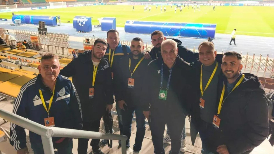 Η δημοσιογραφική ομάδα!