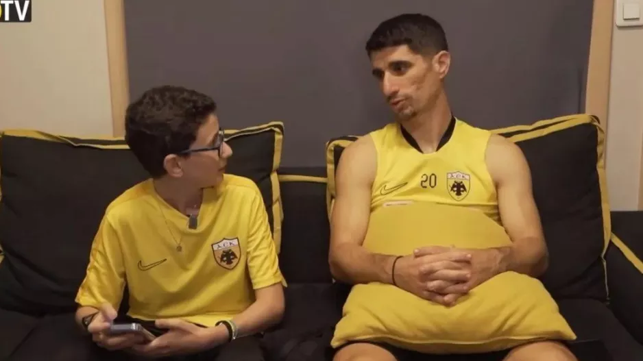 Μάνταλος: “Η ΑΕΚ είναι το σπίτι μου, πάμε για τις 500 συμμετοχές”