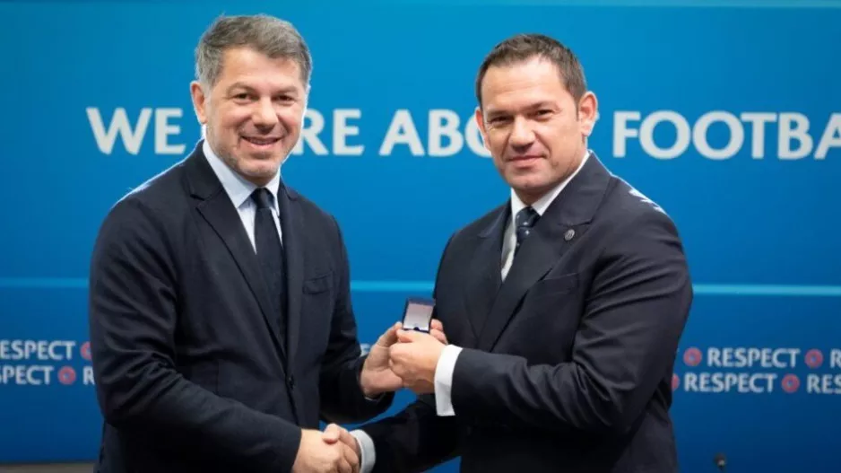 Ο Σπύρος Νεοφυτίδης στην Επιτροπή Ποδοσφαίρου της UEFA
