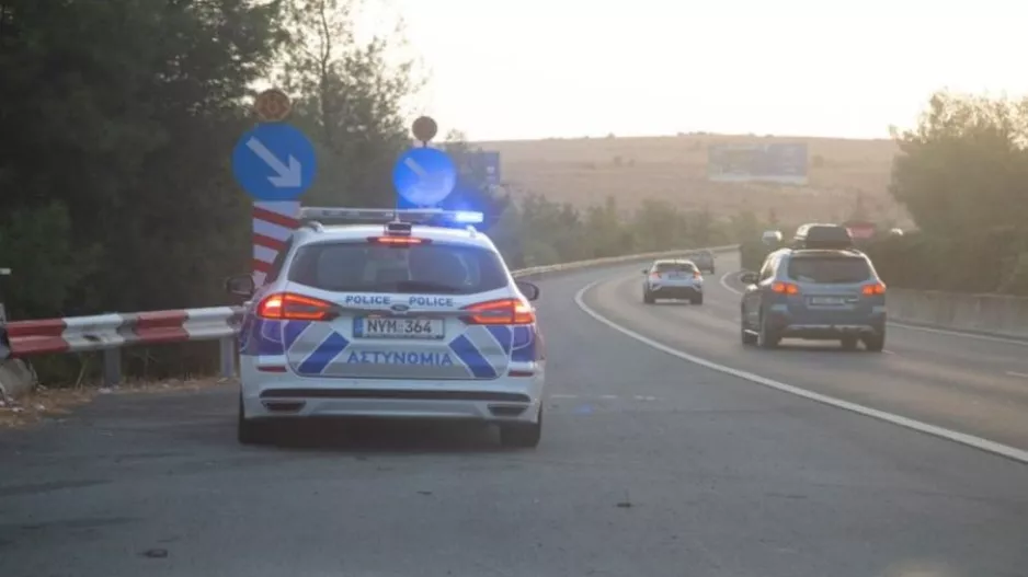 Τροχαίο με αρματοφόρο όχημα στον αυτοκινητόδρομο Λάρνακας-Λευκωσίας