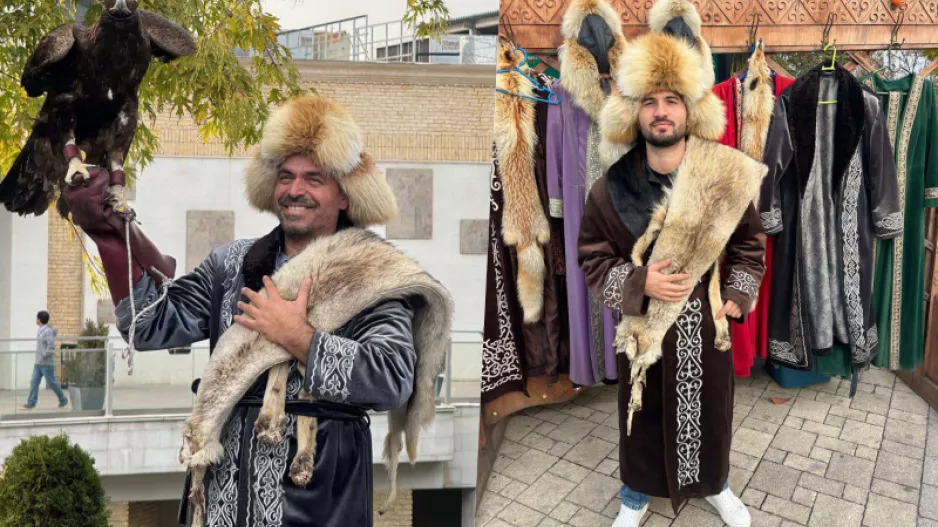 Κρις και Στέλιος με ενδυμασία και αετό!