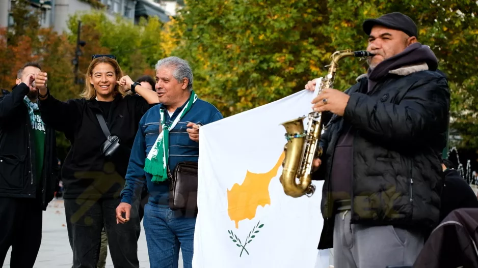 ΕΙΚΟΝΕΣ από το pre-game των Ομονοιατών!