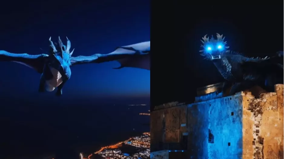(Βίντεο) Δράκος... στην Πάφο!