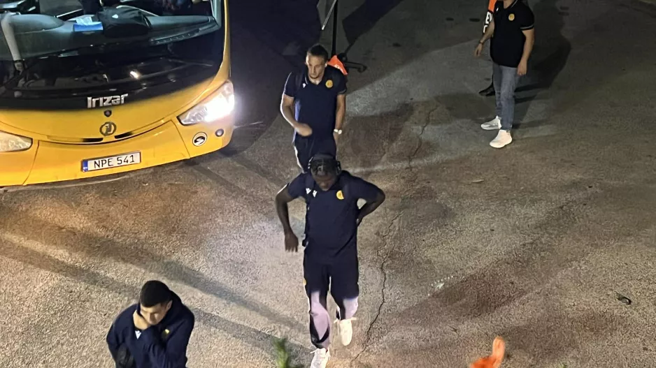 Φώτος kerkida από την άφιξη της ΑΕΛ