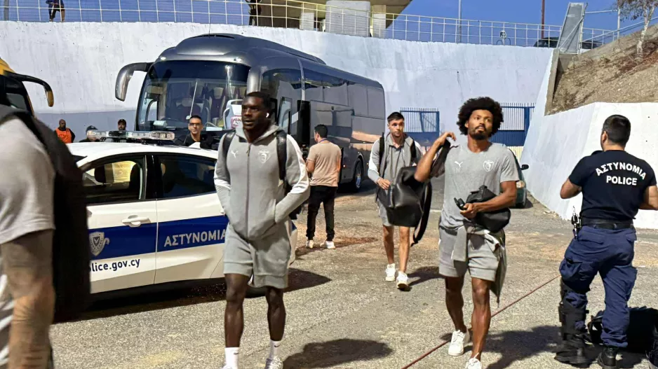 (Φώτος Kerkida) Η άφιξη της Πάφος FC