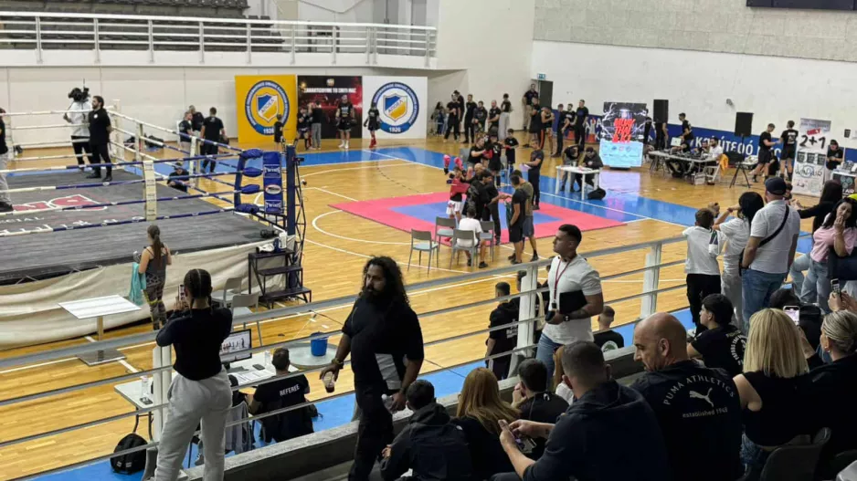 (Φώτος) Event από το τμήμα πυγμαχίας του ΑΠΟΕΛ με... καλεσμένο τον Διαμαντάκο
