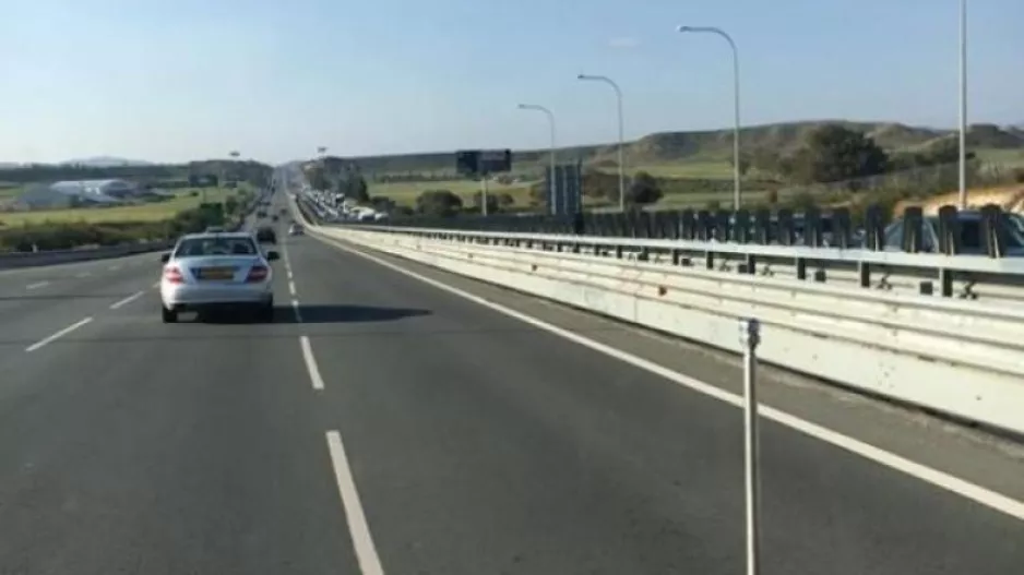 (UPD) Δόθηκε στην κυκλοφορία ο αυτοκινητόδρομος Λεμεσού-Λευκωσίας στο ύψος της Κοφίνου