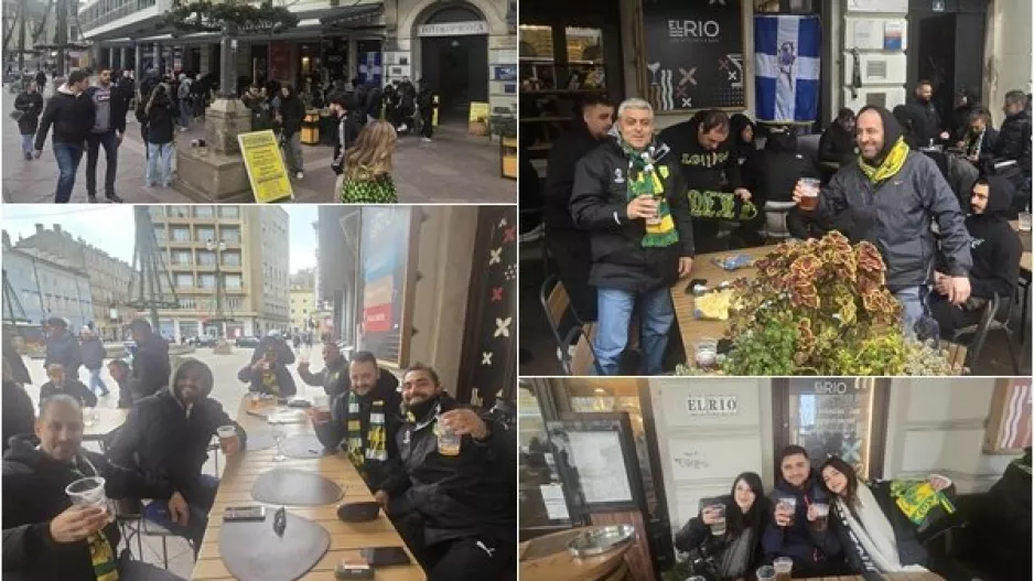 Το pre game party στην "πλατεία Jadranski" (Φώτος/Βίντεο Kerkida)