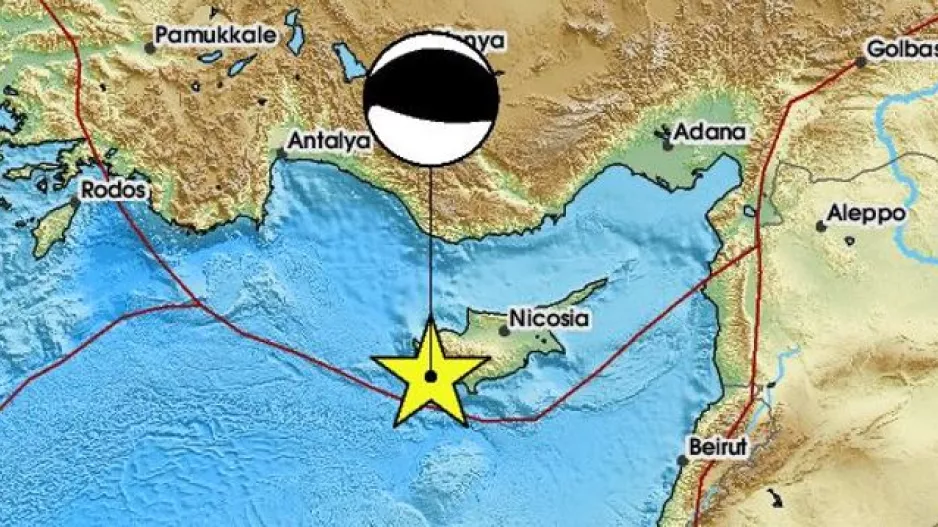(16:23) Ταρακουνήθηκε ξανά η Κύπρος