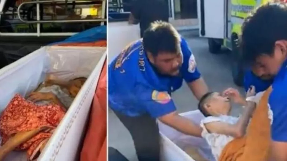Χαμός σε κηδεία: Νεκρή... αναστήθηκε και χτυπούσε το φέρετρο! (Βίντεο)