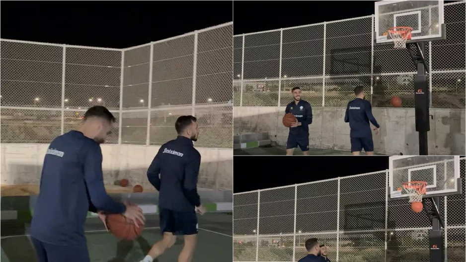 (Βίντεο Kerkida) Το... έριξαν στο μπάσκετ Πίττας και Χάμπος