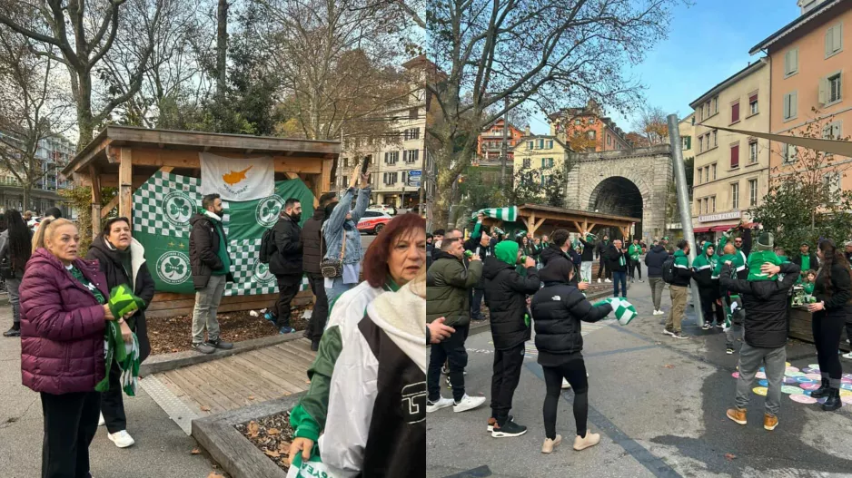 (Βίντεο-Φώτος) Πράσινη... συγκέντρωση στη Λωζάνη